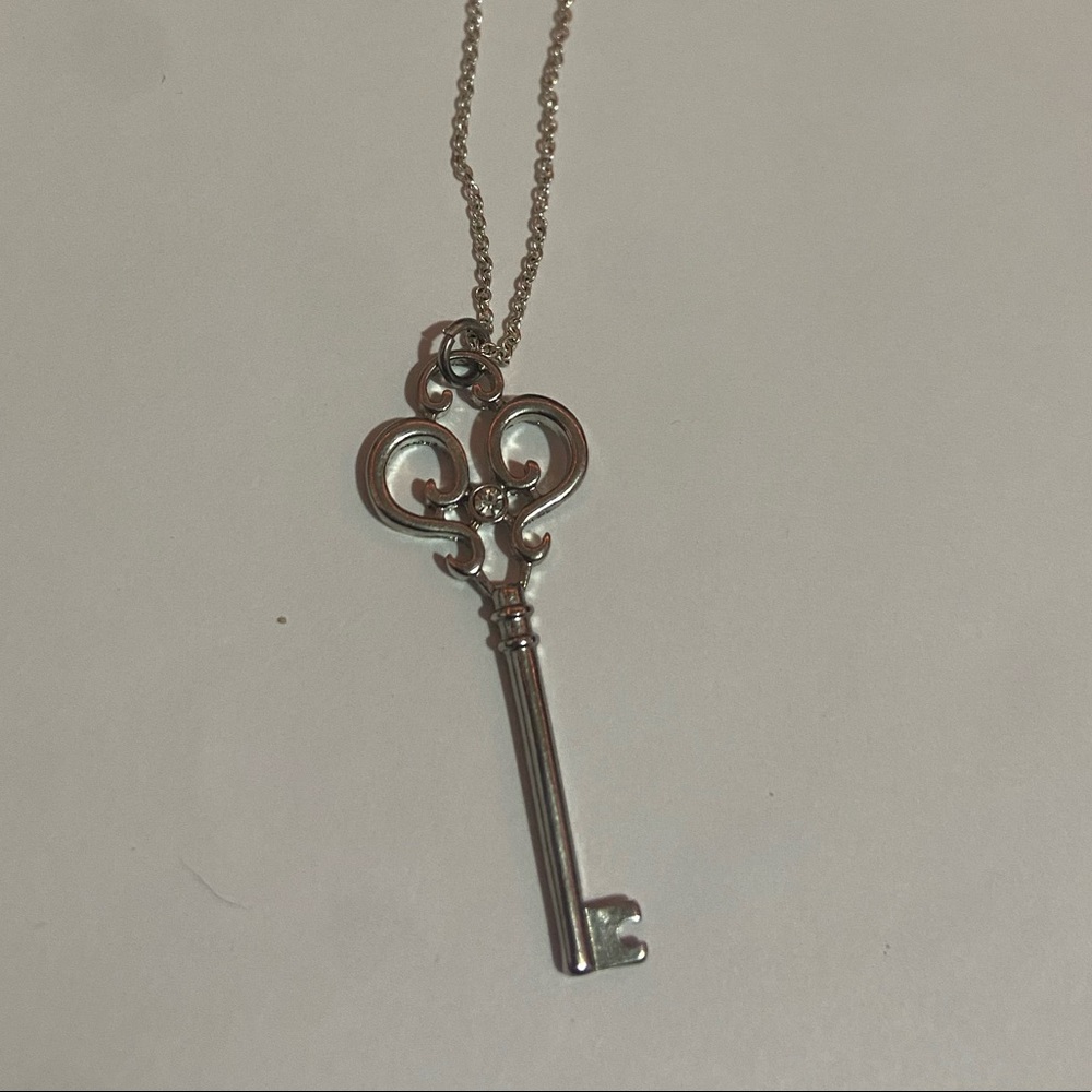 Silver Key necklace